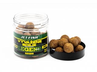 JetFish Jet Fish Legend range Vyvážené boilies - BIOSQUID 250ml/20mm