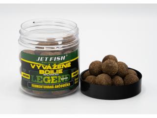 JetFish Jet Fish Legend range Vyvážené boilies - FERMENTOVANÁ ANČOVIČKA 250ml/20mm