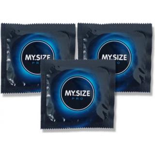 Testovací balíček kondómov MY.SIZE (3 kusy rôznej veľkosti) Variant: C (veľkosti 49,53,57)