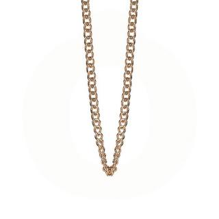 Pozlátený Strieborný náhrdelník Christina 40+15cm