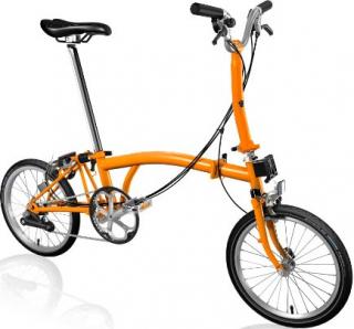 Brompton M6L fire coral