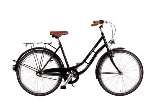 Dámsky retro mestský bicykel Manchester 28  Light black