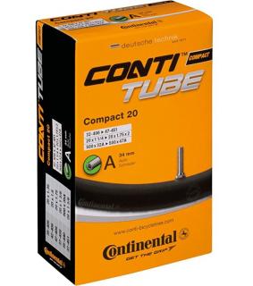 Duša Continental Compact 20 x1,25/1,75x2 (32-406,47-451) autoventil
