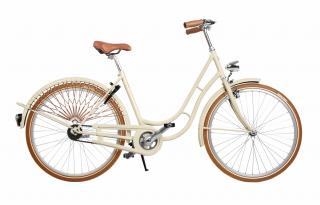 Elegantný retro bicykel Kolos No.1 cream