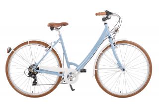 Ľahký mestský bicykel Air 28  53 cm modrá