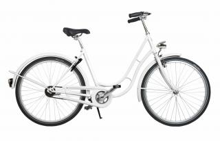 Mestské retro bicykel Kolos No.1, 26  , biele