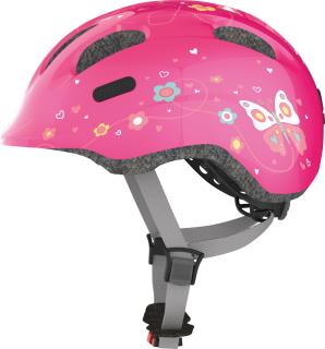 Prilba Abus Smiley 2.0 pink butterfly (M)