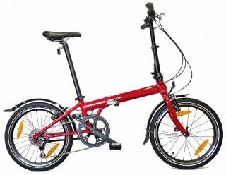 Skladací bicykel Dahon Speed D8 červená