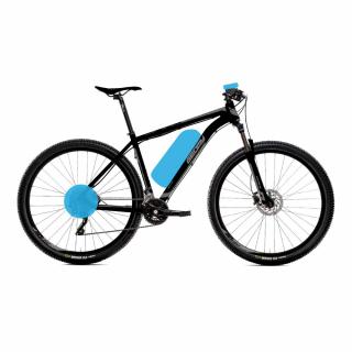 Zadný pohon 750W elektrického bicykla, 13Ah rámová batéria, s displejom, 26