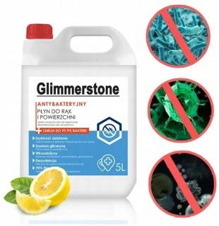 Glimmerstone 5L Antibakteriální desinfekce na ruce 5 l desinfekční alkohol COVID 1 ks