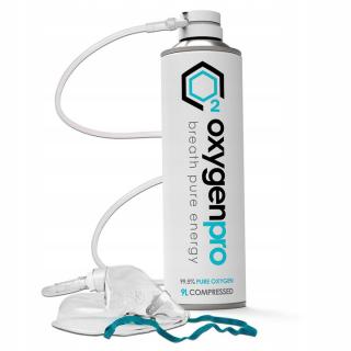 Oxygen Prenosná Fľaša Kyslík 99,5% 9L OXYPRO 1ks