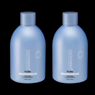 Brazílsky keratín Pure 500 ml - 2x 250ml + 50 ml čistiaci šampón zadarmo (Zvýhodnená cena - Keratín PURE 250ml - 2 kusy)