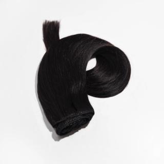 Clip-in vlasy 25cm, 60g, #01b