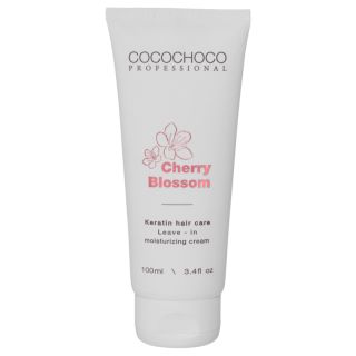 cocochoco cherry blossom leave-in hydratačný krém 100ml (Hydratačný krém na jednoduché rozčesávanie vlasov)