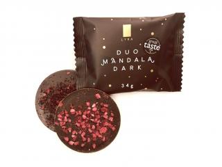 Lyra čokoláda | Lyra Duo Mandala 34 g | CoffeeSheep.sk druh: horká/dark