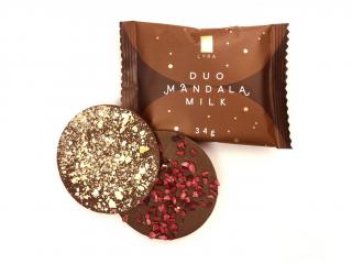 Lyra čokoláda | Lyra Duo Mandala 34 g | CoffeeSheep.sk druh: mliečna/milk