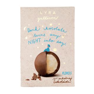 Lyra čokoláda | Lyra Gulliver Kokos 100 g | CoffeeSheep.sk