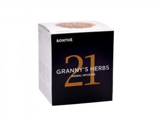 Teapack Bonthé | Granny´s Herbs bylinkový čaj | 16x2,5 g nálevové vrecká