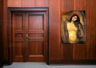 Obraz na plátne MADONNA - Edvard Munch  (reprodukcia 80x60 cm)