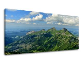 Obraz na stenu PANORÁMA SLOVENSKO / TATRY  (moderné obrazy na stenu)