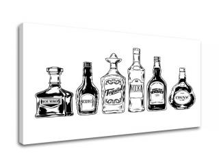 Obraz na stenu s textom Drinks (moderné obrazy s textom)