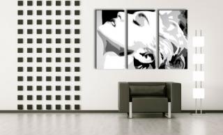 Ručne maľovaný POP Art obraz MADONNA 120x80 cm