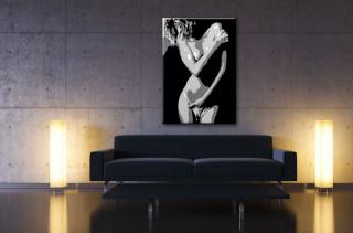 Ručne maľovaný POP Art obraz Nude Woman  (POP ART obrazy)