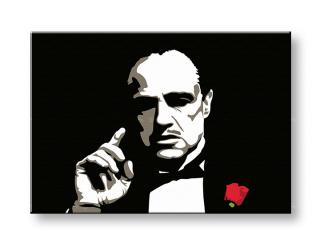 Ručne maľovaný POP Art Zľava 25 %  obraz Godfather 1 dielny 100x70 cm god12/24h