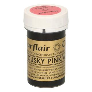 Potravinárska gélová farba staroružová - Dusky Pink / Wine 25 g