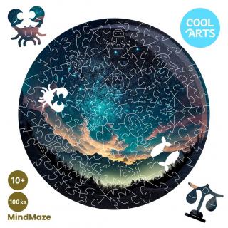 Hviezdne nebo - MindMaze (100 ks) - Drevené puzzle