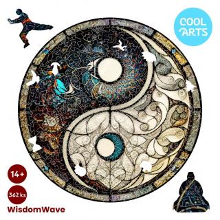 Jin Jang - WisdomWave (362 ks) - Drevené puzzle