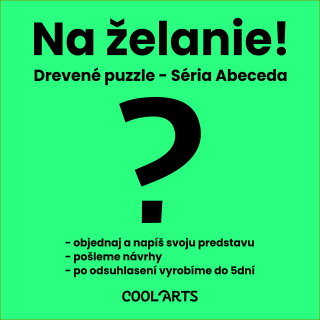 Na želanie - HappyGrowth (30 - 49 ks) - Drevené puzzle