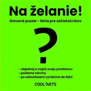 Na želanie - Séria pre začiatočníkov - Drevené puzzle