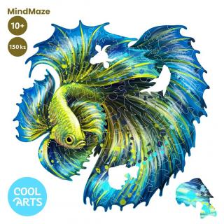 Tancujúca ryba - MindMaze (130 ks) - Drevené puzzle