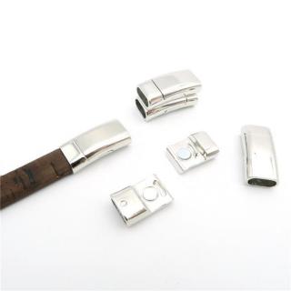 Korková bižutéria - zakončenia 5 - 10 mm Typ: plochý SINGLE FLAT magnet 10 mm