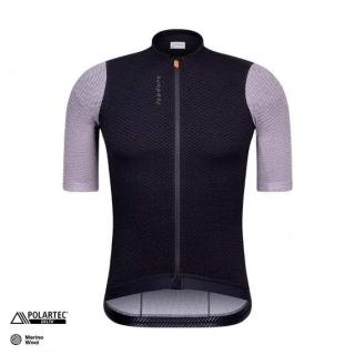 Cyklodres ISADORE  Signature Merino Air Jersey Anthracite (Cyklodres ISADORE )