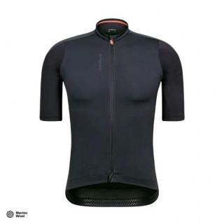 Cyklodres ISADORE  Signature Merino Tech Jersey Anthracite (Cyklodres ISADORE )