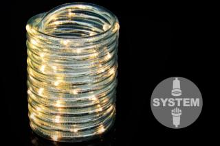 NEXOS diLED svetelný kábel 60 LED, 5m, teplá biela