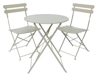 ROJAPLAST Bistro set, béžový