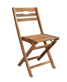 Sada 2 kusov záhradnej stoličky FELIX, drevená