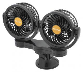 Ventilátor MITCHELL DUO - 24 V, na prísavku