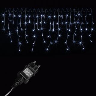 VOLTRONIC svetelný dážď 5 m, 200 LED, studená biela