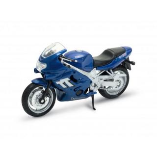 1:18 2002 TRIUMPH TT 600 Modrá