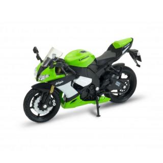 1:18 2009 Kawasaki Ninja ZX10R Zelená bledá