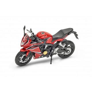 1:18 2018 honda cbr650f RED Červená