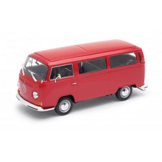 1:24 1972 Volkswagen Bus T2 Červená