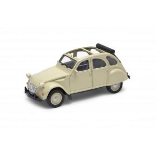 1:34 Citroen 2CV Convertible Krémová