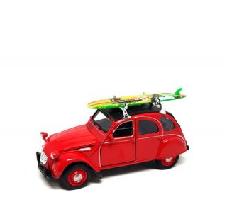 1:34 Citroen 2CV surf Krémová