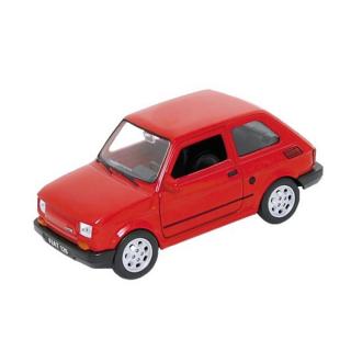 1:34 Fiat 126 Červená