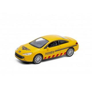 1:34 Peugeot 407 Coupé Automobil Club Žltá